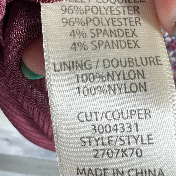 Max Studio Long Sleeved Sheer Peasant Top L - Picture 9 of 9